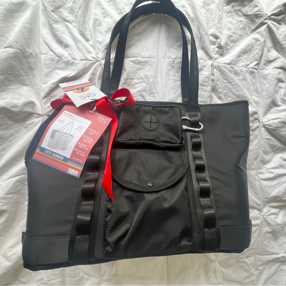 🆕W.Tags C&C California Nylon Dog Tote/Carrier 🐾